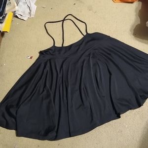 3/15✨ Black Circle Skirt w/ Suspender Straps